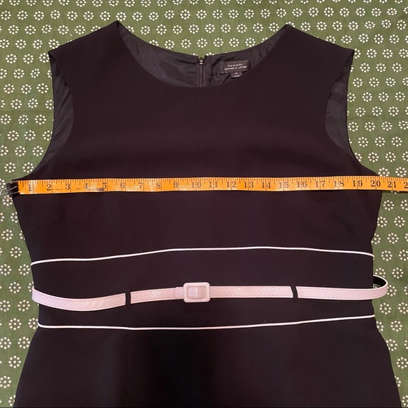 Tahari black sleeveless dress size 14 NWT - Picture 5 of 6